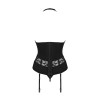 Serafia Guêpière & String Noir | Lingerie Féminisation