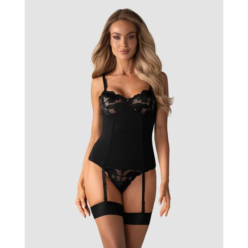 Editya corset noir Obsessive