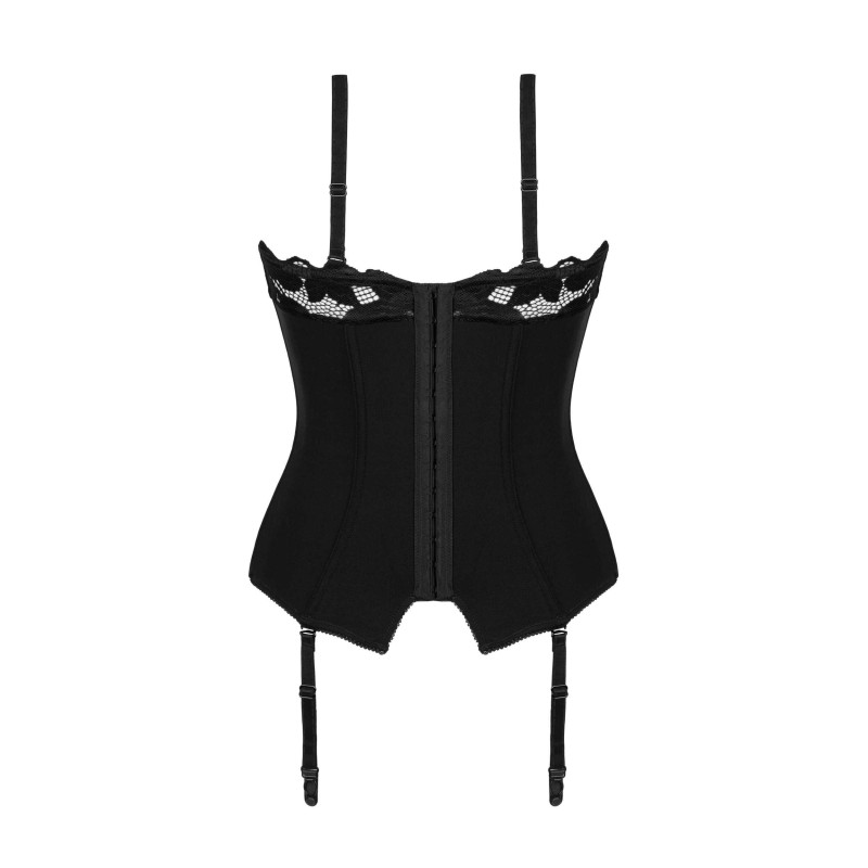 Editya Corset Noir | Sculptez votre silhouette féminine