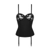 Editya Corset Noir | Sculptez votre silhouette féminine