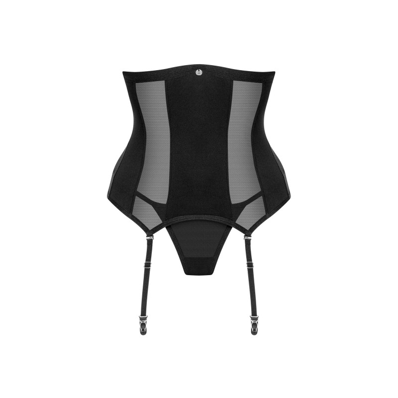 Corset Chic Amoria Noir + String | Féminisation Élégante