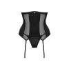 Corset Chic Amoria Noir + String | Féminisation Élégante