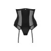Chic Amoria corset et string - Noir Obsessive