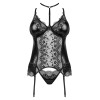 Noir Fantasy Corset – Guêpière Féminine & Sculptante | Fauxseins.fr