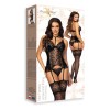 Noir Fantasy Corset – Guêpière Féminine & Sculptante | Fauxseins.fr