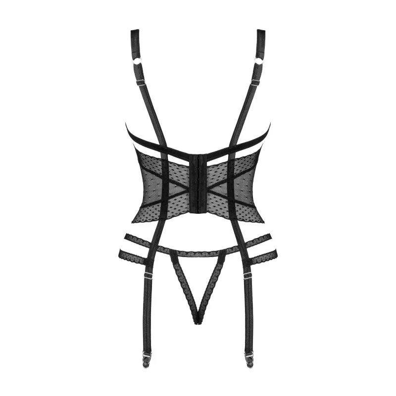 Lanelia Corset noir Obsessive