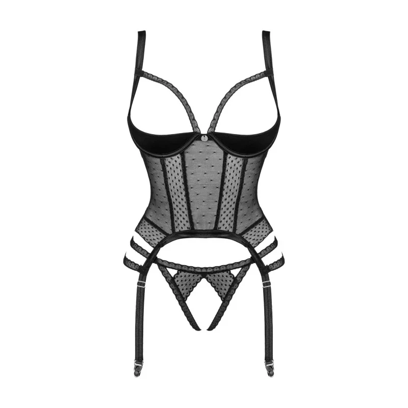 Lanelia Corset noir Obsessive