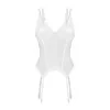 Arrowel corset - Blanc Obsessive
