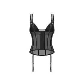 Sibilie Corset Noir - Serre-Taille Féminisant | Fauxseins.fr