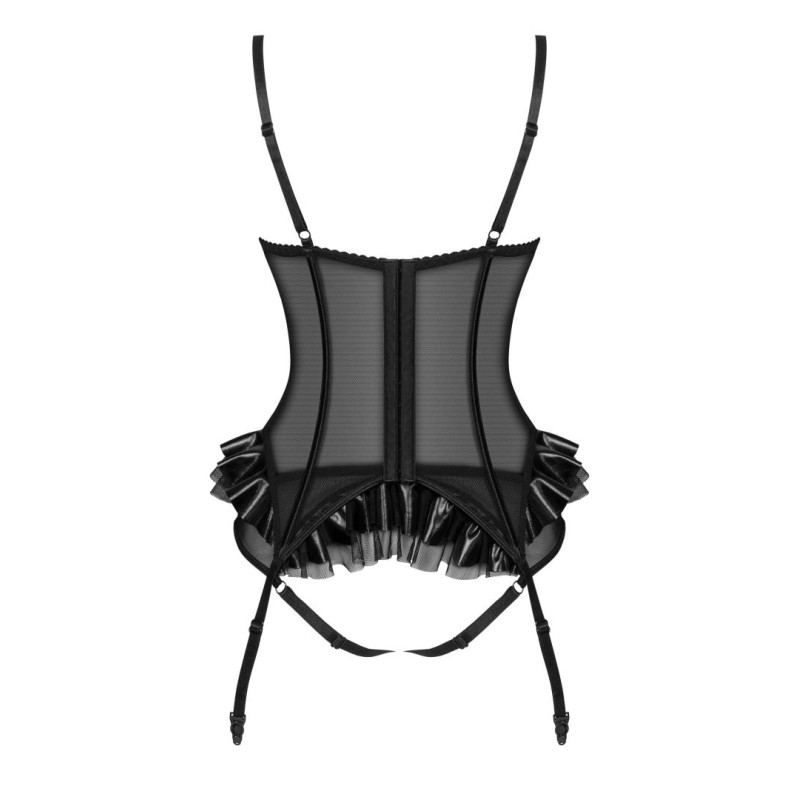 Rafaella Corset Noir – Silhouette Féminine & Élégante