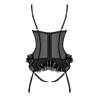 Rafaella Corset Noir – Silhouette Féminine & Élégante