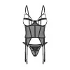 Euridia corset et string - Noirs Obsessive