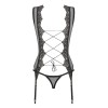Meshlove Guêpière Noir – Silhouette Féminine & Gainante