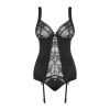 Heartina Guêpière Noir – Silhouette Féminine & Élégante