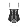 Heartina Guêpière Noir – Silhouette Féminine & Élégante