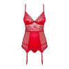 Lovica Guêpière Rouge – Féminité & Confiance | Fauxseins.fr