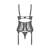 Vila blanes corset et string - Noirs Obsessive