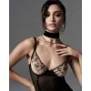Vila blanes corset et string - Noirs Obsessive