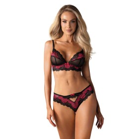 Tulia Ensemble 2 pcs - Noir et Fuchsia Obsessive