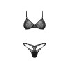 Olianna ensemble 2 pièces - Noir Obsessive