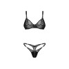 Olianna ensemble 2 pièces - Noir Obsessive