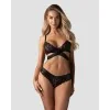 Blomentis Ensemble Lingerie 2 Pièces Noir | Fauxseins.fr