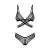 Blomentis Ensemble Lingerie 2 Pièces Noir | Fauxseins.fr