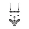 Blomentis Ensemble Lingerie 2 Pièces Noir | Fauxseins.fr