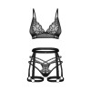 Blomentis ensemble 3 pièces - Noir Obsessive