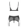 Shibu Ensemble Lingerie 3 Pièces Noir | Fauxseins.fr
