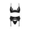 Bellastia ensemble 3 pièces - Noir Obsessive