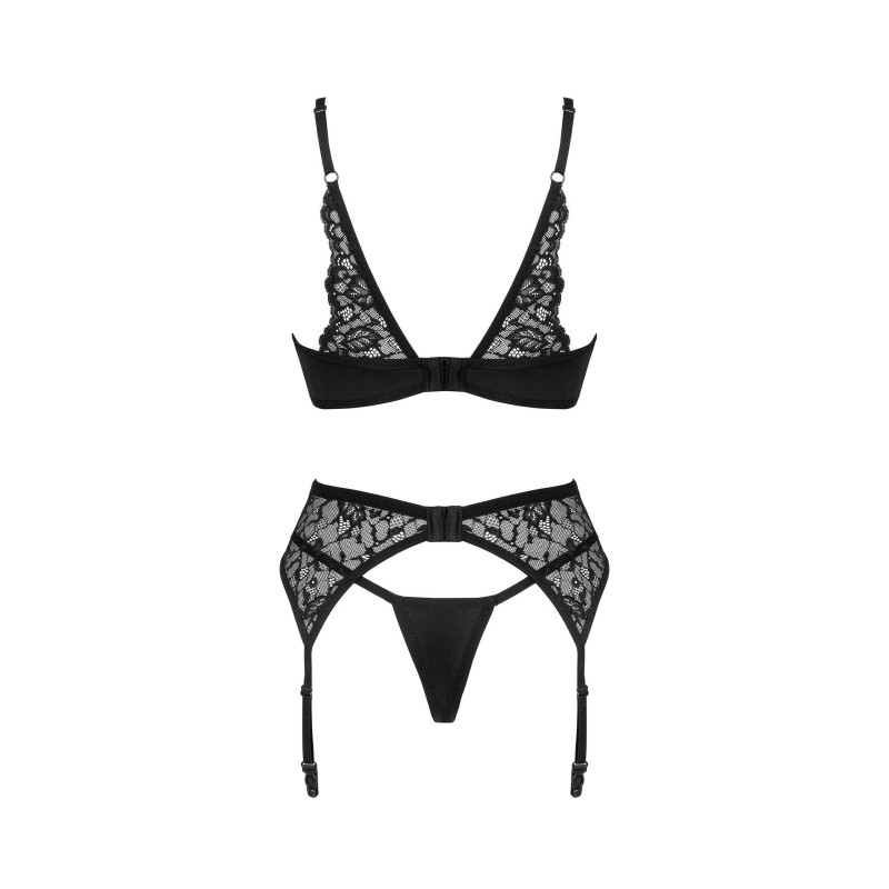 Bellastia ensemble 3 pièces - Noir Obsessive