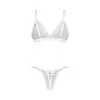 Weddya Bride Ensemble Lingerie 3 Pièces Blanc | Fauxseins.fr