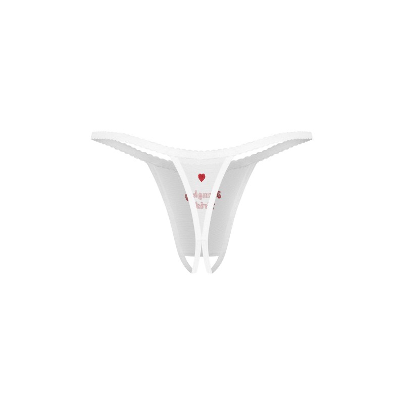 Weddya Bride ensemble de lingerie 3 pièces - Blanc Obsessive