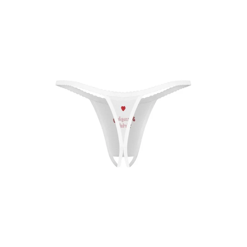 Weddya Bride Ensemble Lingerie 3 Pièces Blanc | Fauxseins.fr