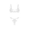 Luise Sublim ensemble ouvert 2 pièces - Blanc Obsessive