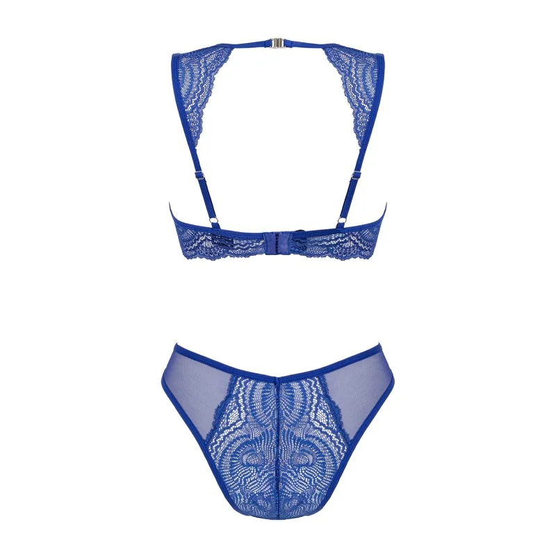 Giselia Ensemble Lingerie 2 pcs Bleu - Fauxseins.fr