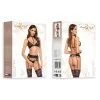 Ensemble Lingerie Noemi Noir | Fauxseins.fr