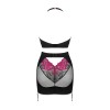 Rosenty ensemble Top et Jupe - Noir Obsessive