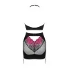 Rosenty Ensemble Top et Jupe Noir - Lingerie Féminine