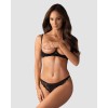 Letica Ensemble ouvert 2 pcs  - Noir Obsessive