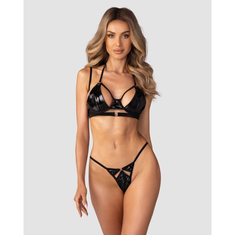 Keira Lise ensemble lingerie noir Obsessive