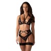Alessya Ensemble 3 pcs - Noir Obsessive