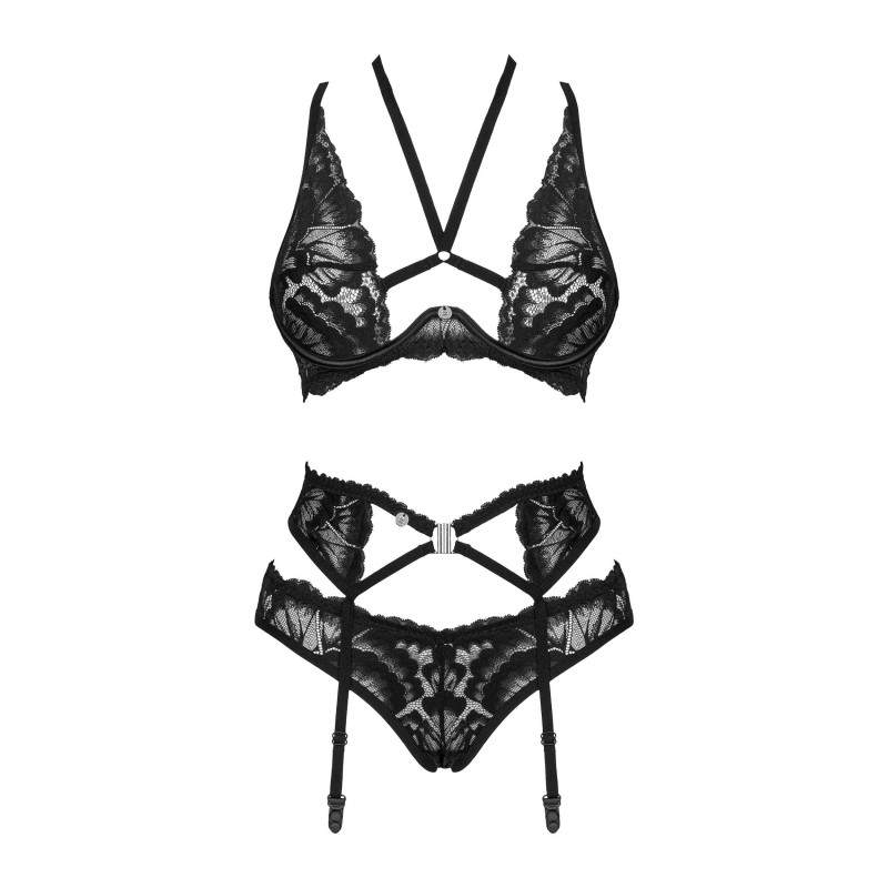 Alessya Ensemble 3 pcs - Noir Obsessive