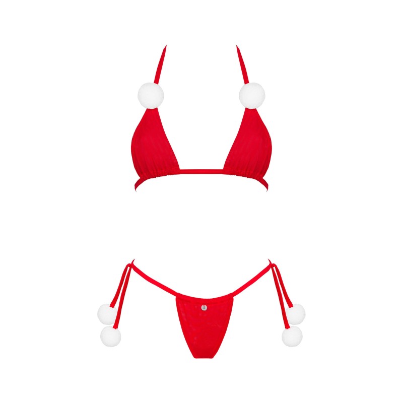 Bobble Girl ensemble 2 pièces - Rouge Obsessive
