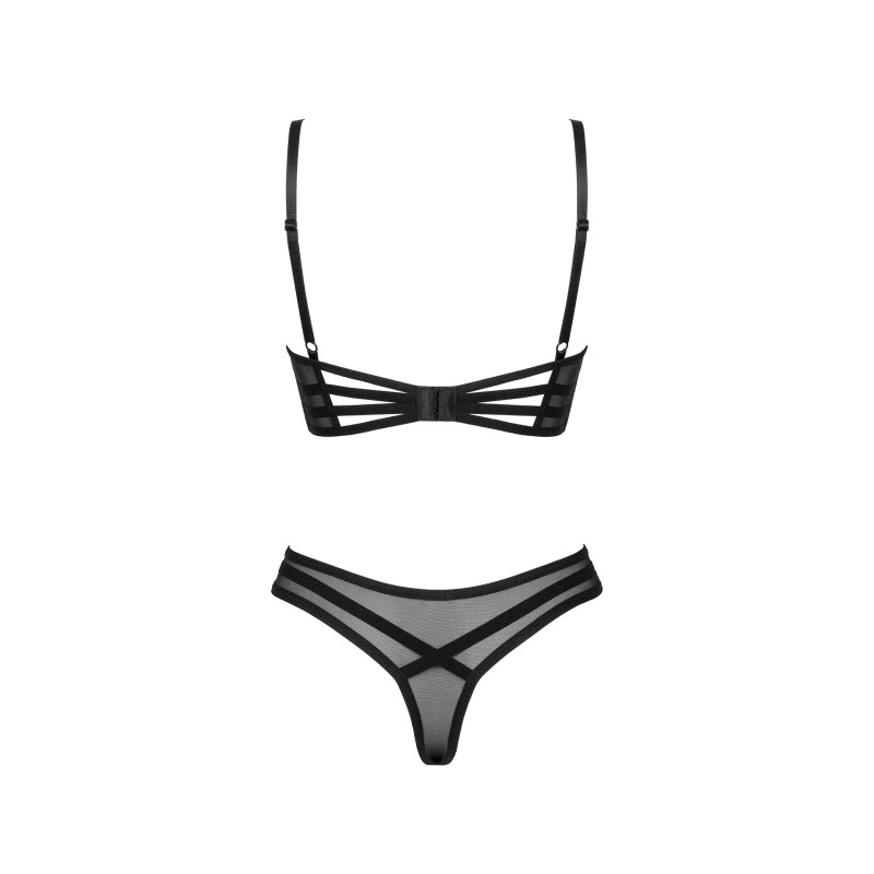Roxelia ensemble 2 pièces - Noir Obsessive