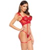 Isaura ensemble 2 pièces - Rouge Beauty Night