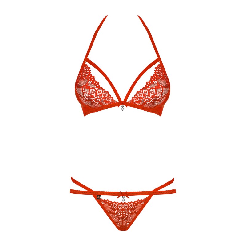 838-SET-3 Ensemble 2 pcs - Rouge Obsessive