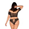 Inessita Ensemble 2 pcs - Noir Obsessive