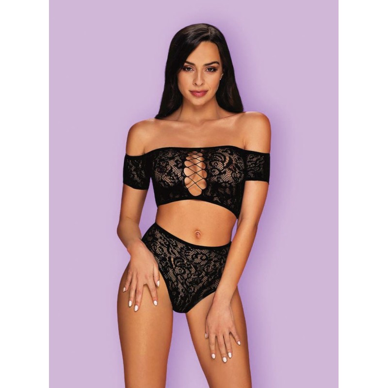 Inessita Ensemble 2 pcs - Noir Obsessive